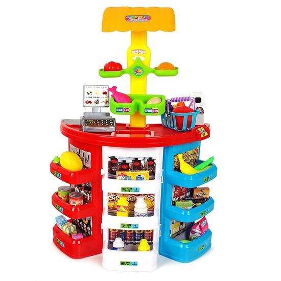 Picture of Supermarket Shopping Play Set, 38pcs