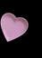 Picture of Pink Heart Plate - 32 x 20 Cm