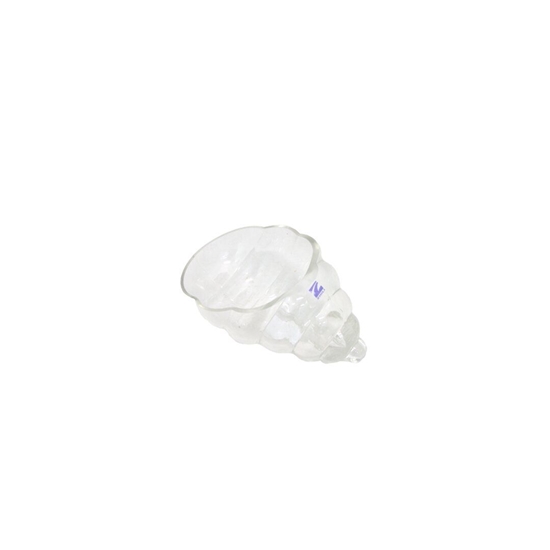 Picture of Snail Shape Clear Glass Bowl - 8 x 15 Cm
