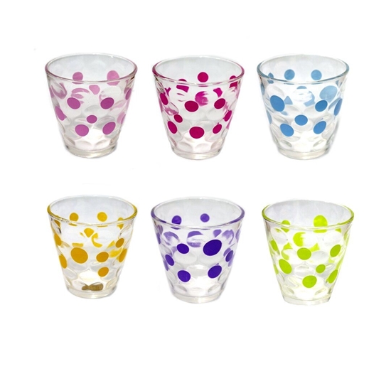 Picture of Beverage Glass Cup Set/set of 6 - 9 x 8 Cm