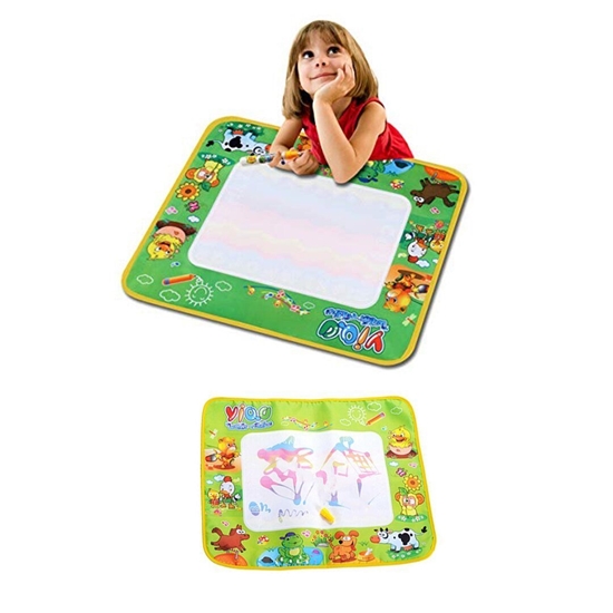 Picture of Water Doodle Magic Mats For Kids, Water Drawing Mat Child Painting Play Learning Magic Water Doodle Painting Pen