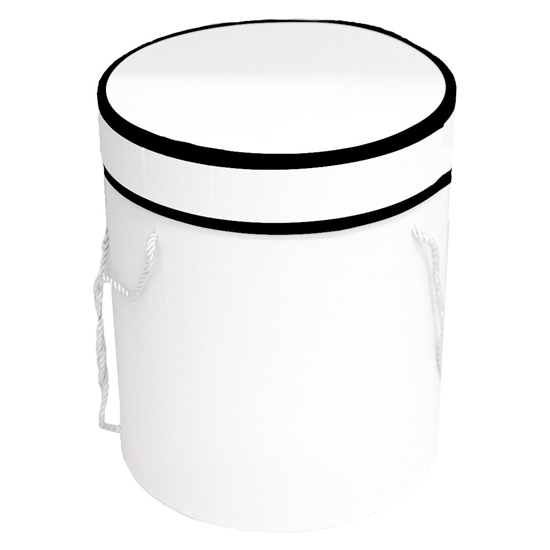 Picture of White Cylinder Gift Box - 25 x 24 Cm