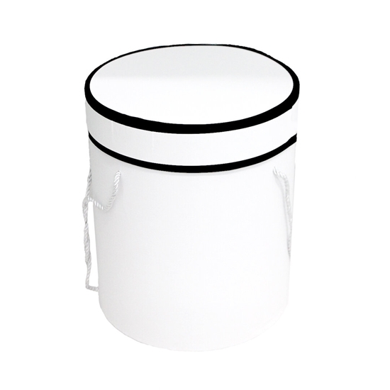 Picture of White Cylinder Gift Box - 23 x 22 Cm