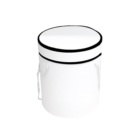 Picture of White Cylinder Gift Box - 21 x 20 Cm
