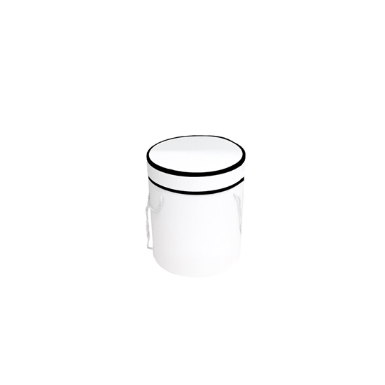 Picture of White Cylinder Gift Box - 14 x 13 Cm