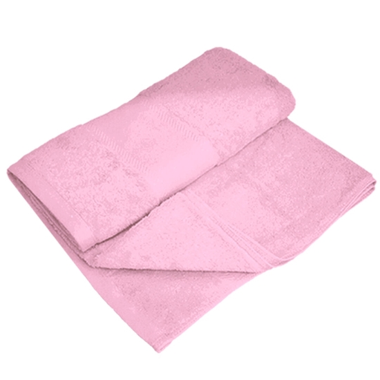 Picture of Shower Towel - Light Pink - 100% Cotton - 100 x 150 Cm