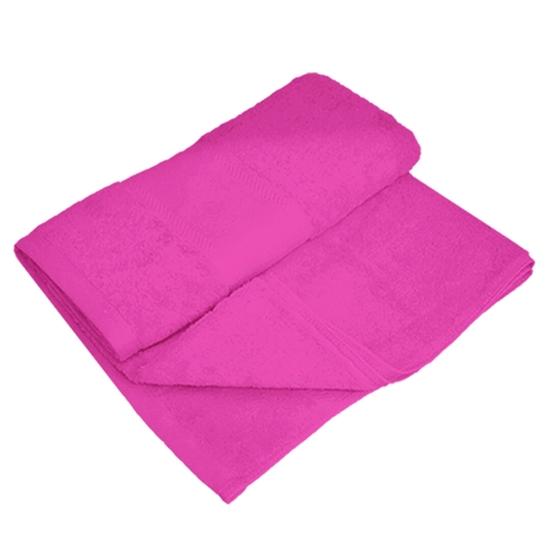 Picture of Shower Towel - Pink - 100% Cotton - 100 x 150 Cm