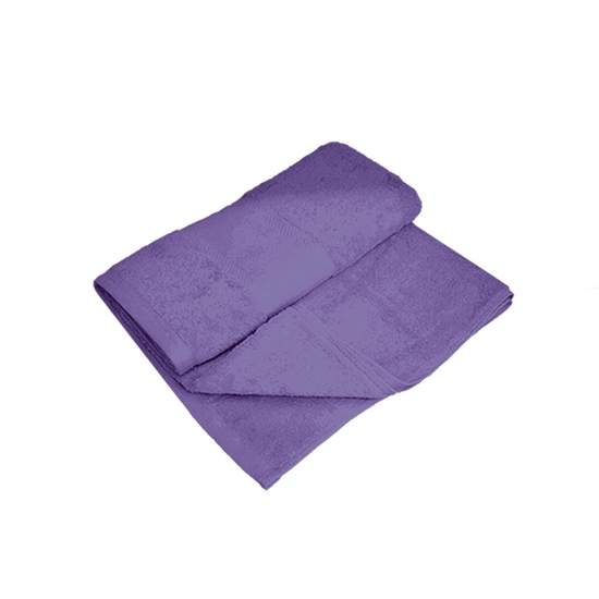 Picture of Bath Towel - Purple - 100% Cotton - 70 x 140 Cm