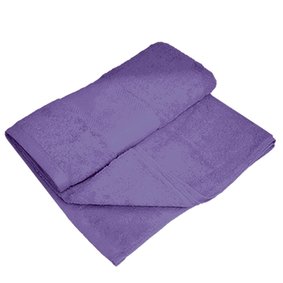Picture of Shower Towel - Purple - 100% Cotton - 100 x 150 Cm