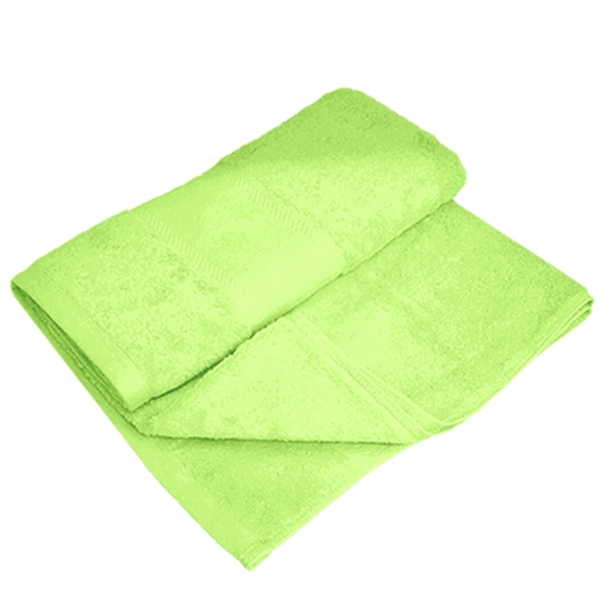 Picture of Shower Towel - Green - 100% Cotton - 100 x 150 Cm