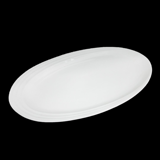 Picture of White Ceramic Serving Dish - 44 x 27 Cm