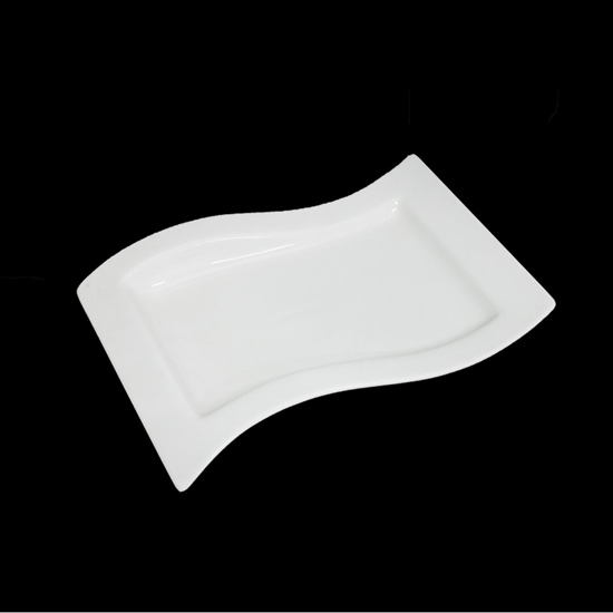 Picture of White Large Serving Dish - 40 x 25 Cm