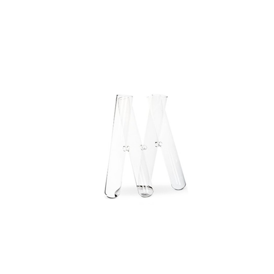 Picture of 4 Tubes Glass Vase - 20 x 17 Cm