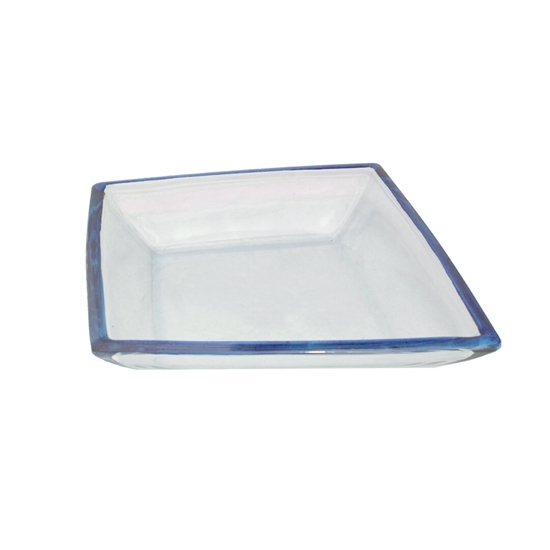 Picture of Glass Bowl with Blue Color - 40 x 5 Cm