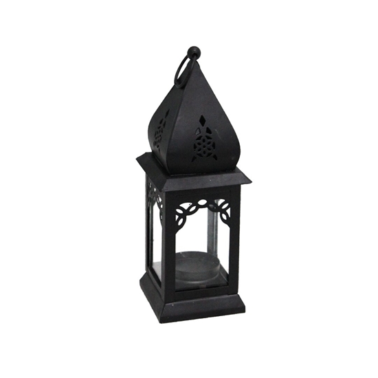 Picture of Iron Lantern Candle Holder - 20 x 6 Cm