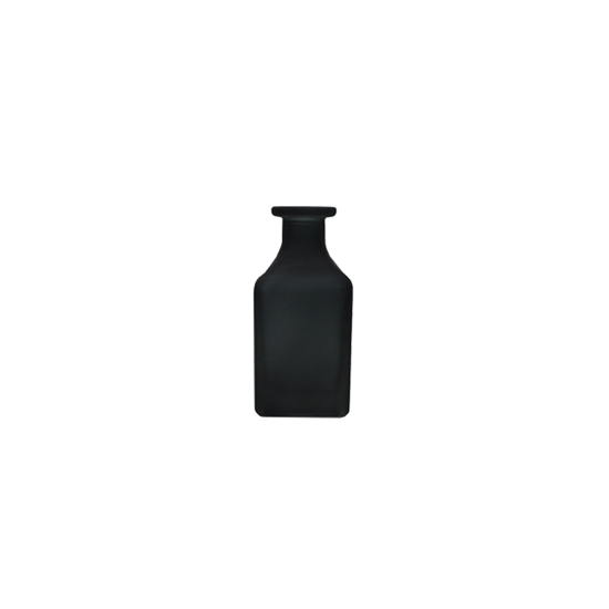 Picture of Black - Frosted Glass Vase - 12 x 4 Cm