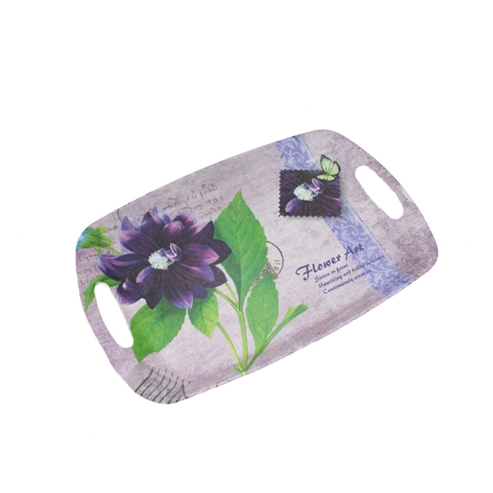 Picture of Printed Serving Melamine Tray - 43 x 29 Cm