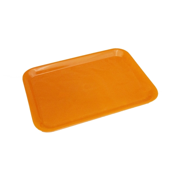 Picture of Orange Melamine Serving Tray - 44 x 32 Cm