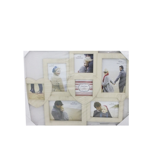 Picture of Collage frame for 7 photos - 54 x 39 Cm