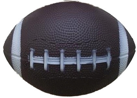 Picture of SOFT RUBBER AMERICAN FOOTBALL - 16 Cm
