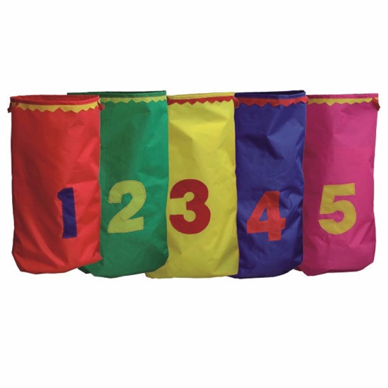 Picture of NUMBER JUMPING SACK SET WITH HANDLES