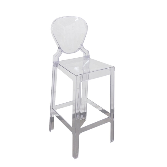 Picture of Transparent Acrylic Stool - 37 x 40 x 110 Cm