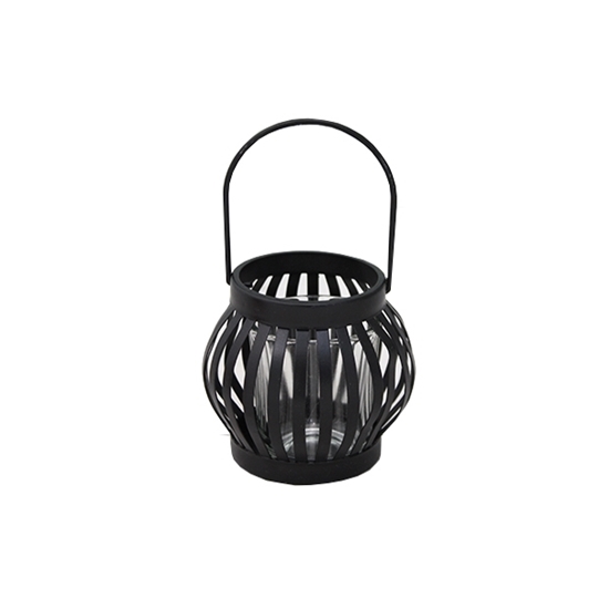 Picture of Iron Lantern Candle Holder with Handle - 7 x 7 Cm