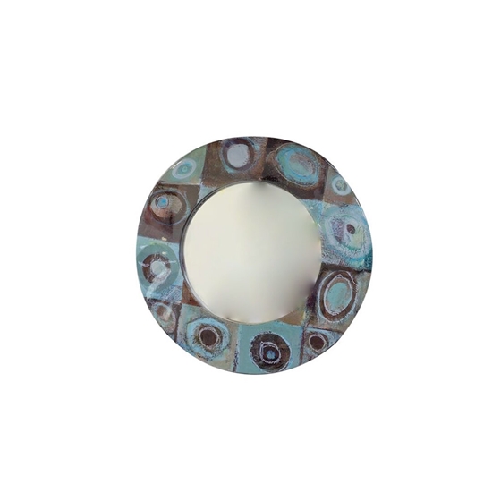 Picture of Round Lacquer Mirror - 60 Cm