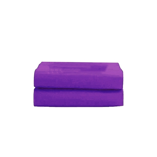 Picture of Queen - Cotton & Polyester Dark Purple Duvet Cover - 200 x 220 Cm