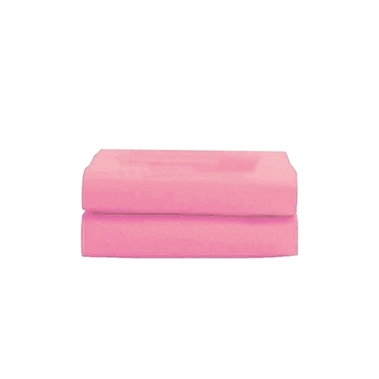 Picture of King - Cotton & Polyester Pink Fitted sheet - 200 x 200 x 40 Cm