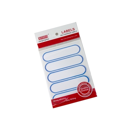 Picture of Name Sticker, 10 Sheets - 80 x 20 mm