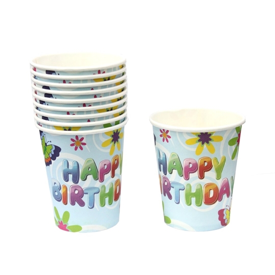 Picture of Happy Birthday Paper Cup A 284-18)