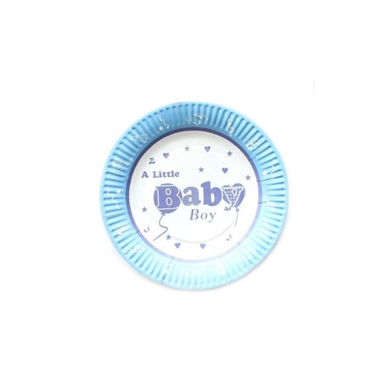 Picture of Baby Boy Girl Paper Plate PAPER PLATE