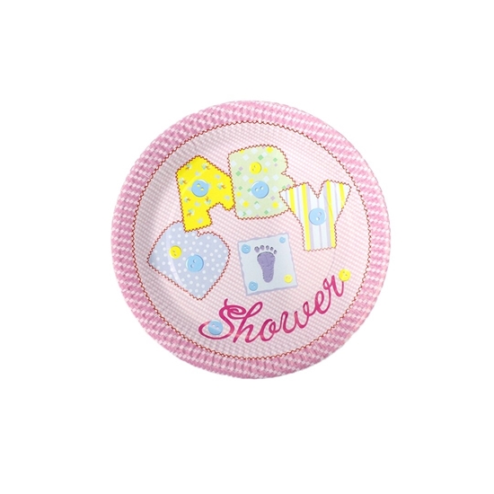 Picture of Baby Shower Paper Plate PAPER PLATE