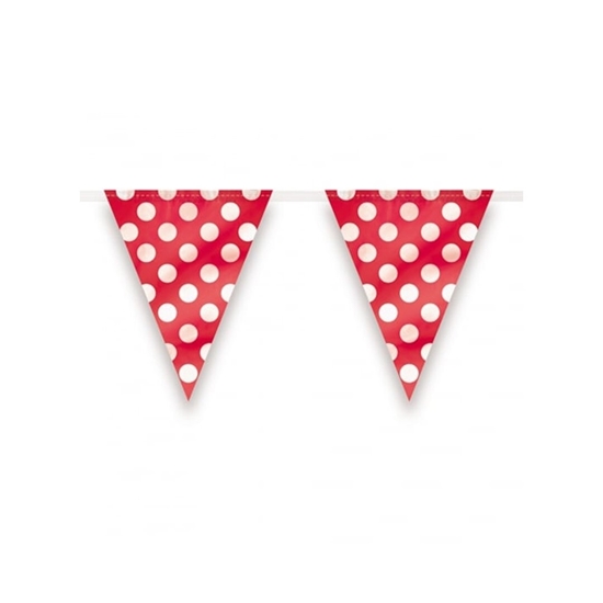 Picture of Polka Dot Party Flag PARTY FLAG