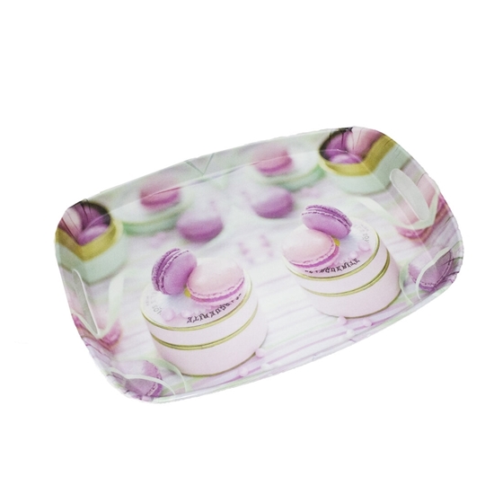 Picture of Printed Serving Melamine Tray - 36 x 24 Cm