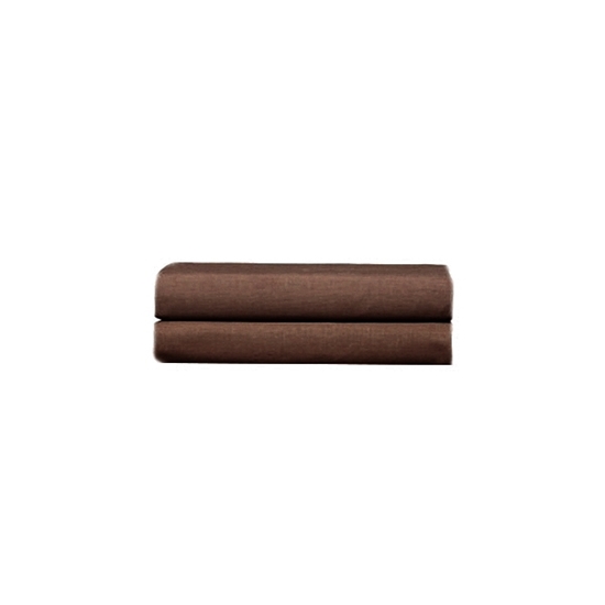 Picture of Brown - Cotton & Polyester Pillowcases Set of 2 - 76 x 51 Cm