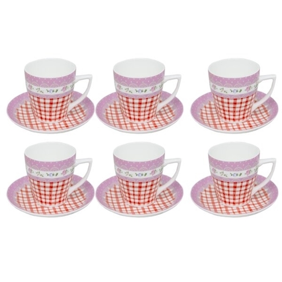 Picture of Coffee Cups with Saucers