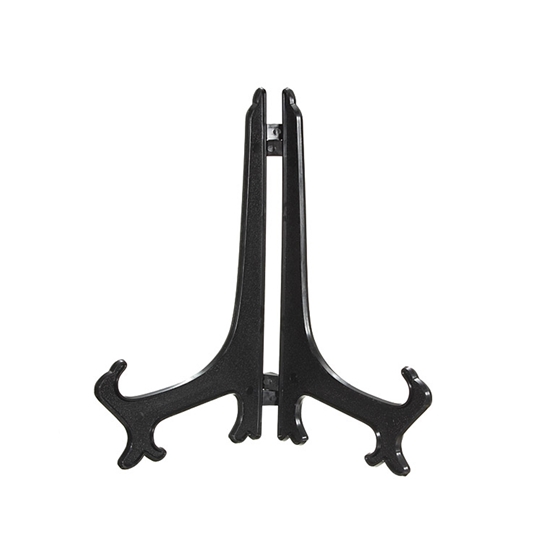 Picture of Black - Plastic Easels or Stand/Plate Holders - 19 x 13 Cm