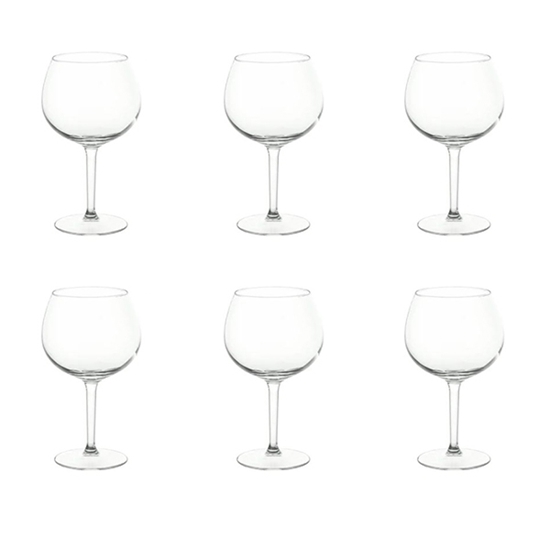 صورة Wine Glasses, 6pcs - 21.5 x 7.8 Cm