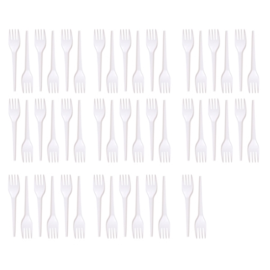 Picture of Plastic Forks - 50 PCs