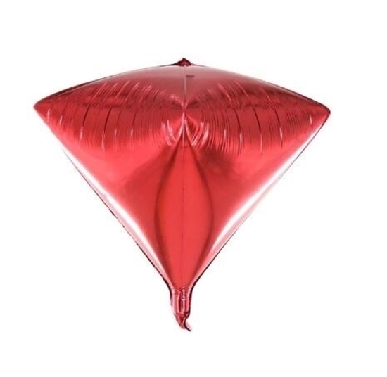 Picture of Diamond Cube Shape Helium Balloon - 60.96 Cm