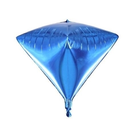 Picture of Diamond Cube Shape Helium Balloon - 60.96 Cm