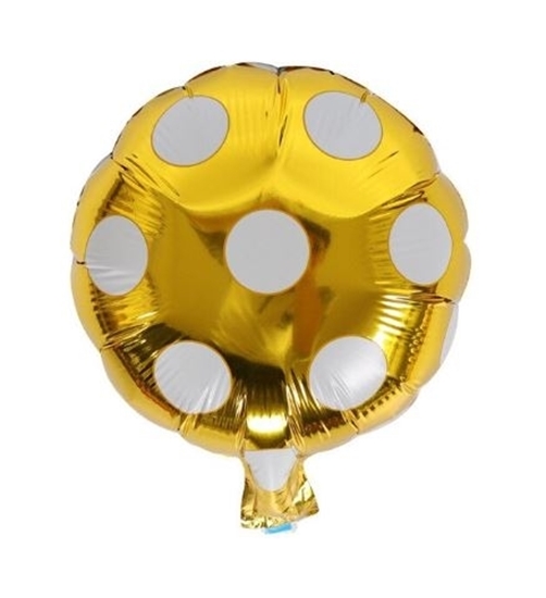 Picture of Candy Dots Spotted Aluminum Balloon - 53 x 47 Cm