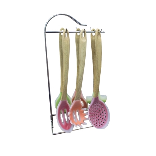 Picture of Silicone Cooking Utensils Set - 20 x 40 x 11 Cm