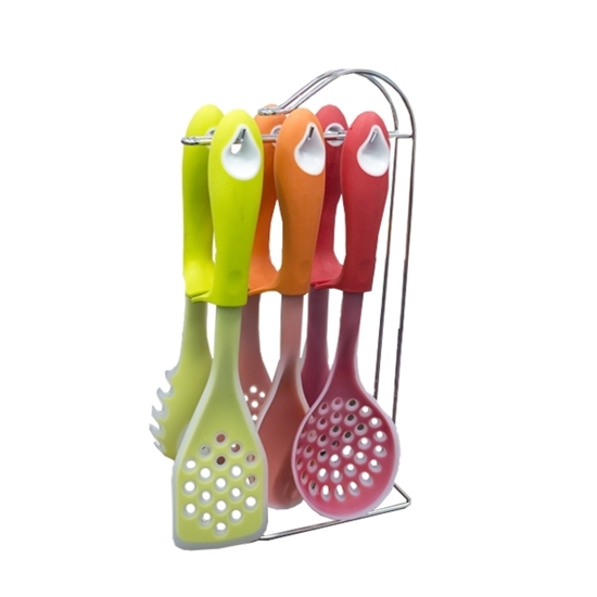 Picture of Silicone Cooking Utensils Set - 33 x 12 Cm