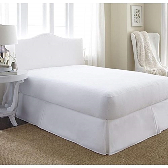 Picture of Single - 100% Cotton Mattress Protector Cover - 120 x 200 Cm