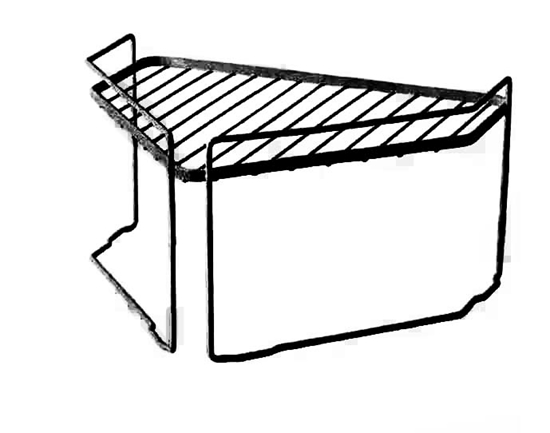 Picture of Corner Shelf - Medium Hanging Shelf Basket - 30 x 25 x 16 Cm