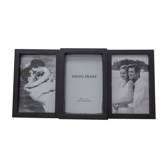 Picture of Black - Collage Frame for 3 Photos - 34 x 17.5 Cm