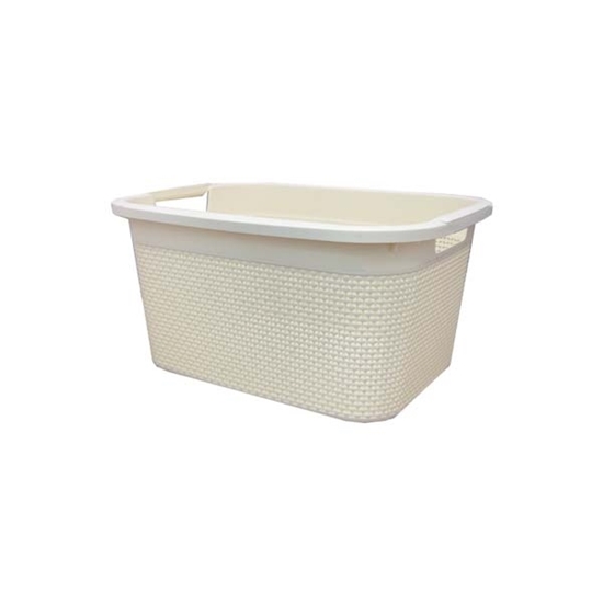 Picture of Plastic basket - 36 x 26 x 19 Cm
